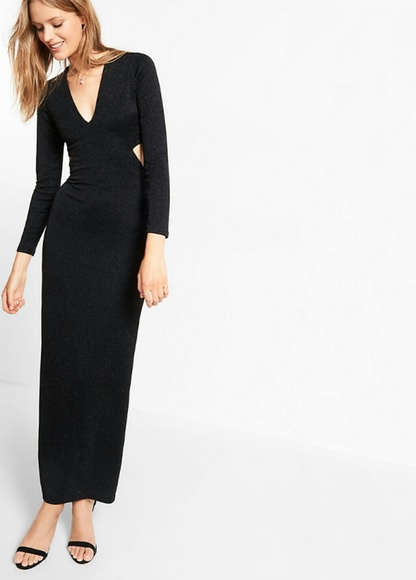 Deep V maxi dress - Picture 4 of 8